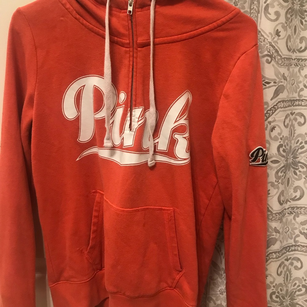 Pink hoodie